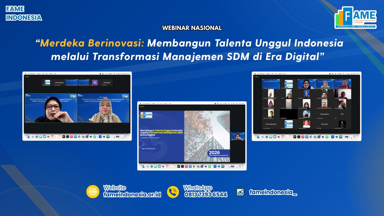 Webinar FAME Indonesia Dorong Talenta Unggul Hadapi Transformasi Digital