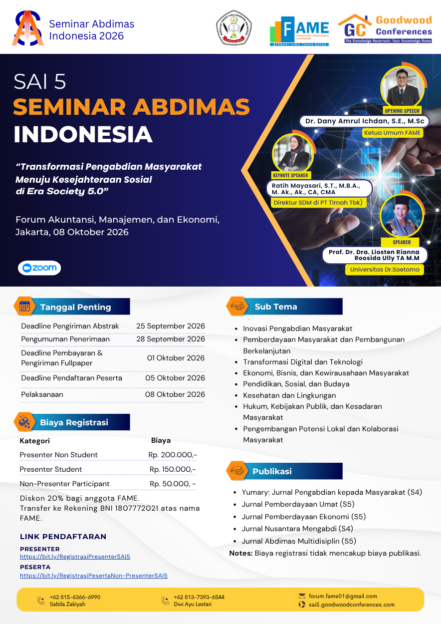 SEMINAR ABDIMAS INDONESIA (SAI) 5